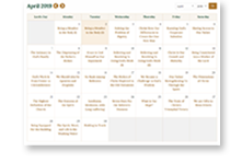 eManna Calendar (image)